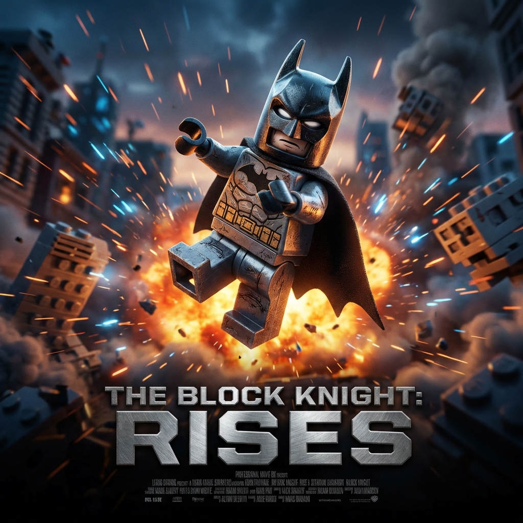 LEGO Superhero Movie Poster
